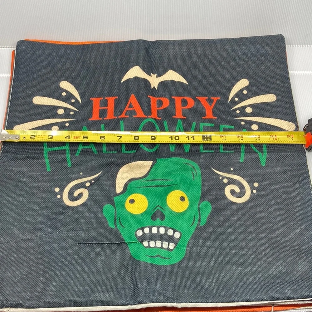 Halloween Themed Pillow Set of 4 Covers